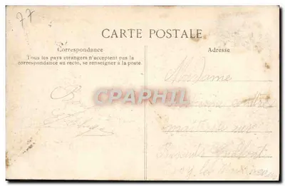 Floresta de Fontainebleau — Champignon d'Apremont — Editor A. Sirois, n° 948 — Verso