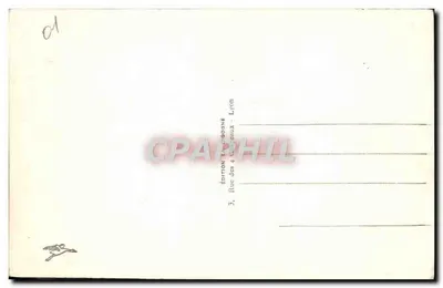 Okręgi Oyonnax (Ain) — Widok na jezioro Génin — C.A. 300 — Rewers