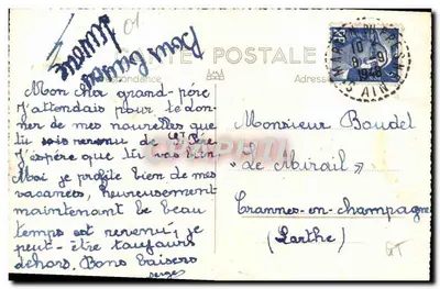 Nantua. Jezioro — Dépar — Rewers