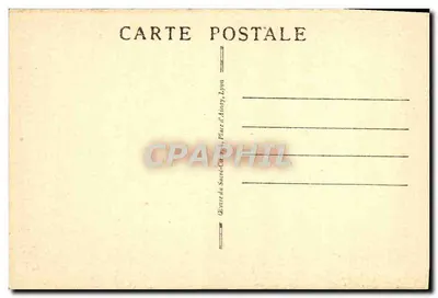 A câmara onde Guy morreu — 24 de janeiro de 1925 — Editor: Écurie du Sacré-Cœur, Lyon — Verso