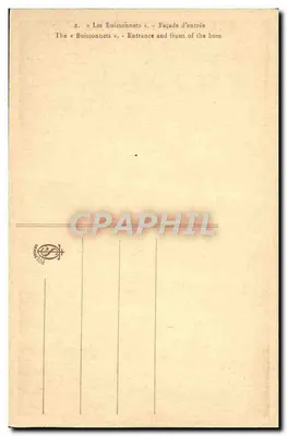 Les Buissonnets — Fachada de entrada — Editor no visible — Reverso