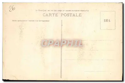 Les Grands Goulets (Drôme) — 300 metrów przepaści nad Vernaison — P. L. nr 85 — Rewers
