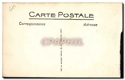 Pierrefonds - Le Château - Vue intérieure de la Colonnade de la Cour d'honneur - LL — Verso