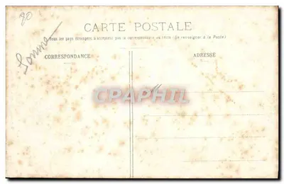 Estátua de Nossa Senhora de Breteuil - Albert (Somme) — editor não identificado, número de série 163 — Verso