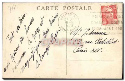 Góry Fier — Okolice ANNECY — A. Gardet, Annecy, n°263 — Rewers