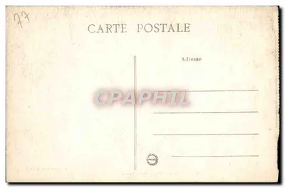 Palacio de Fontainebleau — Galería de Enrique II — Colección Artística L. M. — Reverso