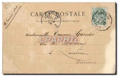 Neuilly-sur-Seine — Estatua de Parmentier — Avis — Reverso