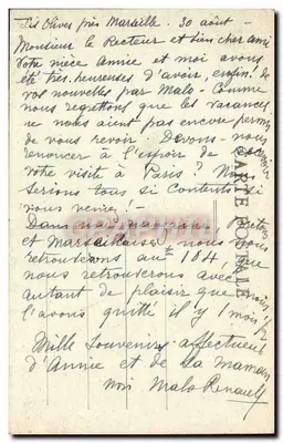 Marselha — Calçada do Porto — Novelta 1622 — Verso