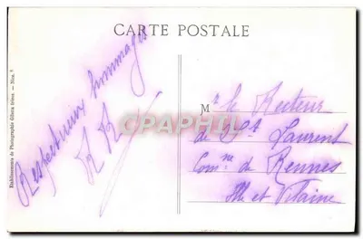 CANNES -- Il Cours del Casinò visto dal Mont Chevalier — Editore GILITA fratelli, n° 415 — Verso
