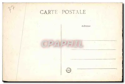 Floresta de Fontainebleau — Cavernas dos Brigands (Entrada) — Coleção Artística h. M., n°131 — Verso