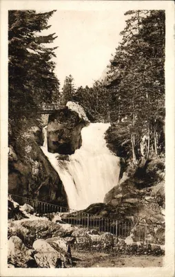 Cachoeira do Cerisey — Cauterets (Hautes-Pyrénées) — Edição Photo Quintet, Lourdes