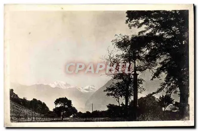 Vale de Faverges com o Mont Blanc — Edições Lasset Choulet, Alta Saboia
