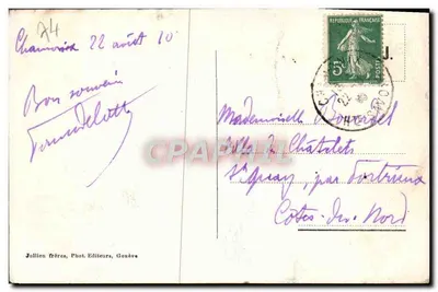 Chamonix — Mont-Blanc — J.J.707 — Rewers