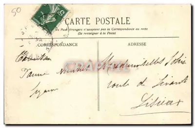 CARENTAN - Escola Superior — Impr. L. Caherpeur, n° 11 — Verso