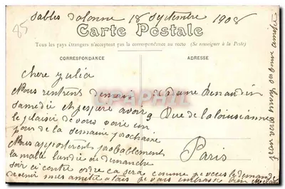 Wyspa Yeu — Wejście do Portu Meule — Cliché Etex, Nowa kolekcja Vendée Lucien Amiaud, Sables d'Olonne — Rewers