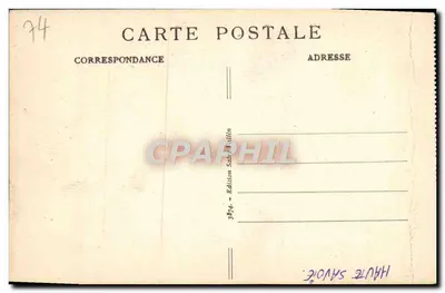 Lovagny — Gorges do Fier — Editor Sabillon n°3974 — Verso