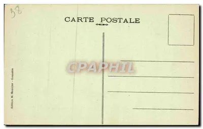 Le Vercors - Most Goule Noire i rzeka Bourne — Dauphiné, n°231, Wydawnictwo M. Boncier - Grenoble — Rewers