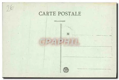 Nyons — Trasa do Aiguille — wydawca anonimowy, nr 26 — Rewers