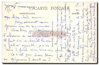 Luchapt (Vienne) — Sous-Bois de La Forge — Foto Dary n°910 — Verso