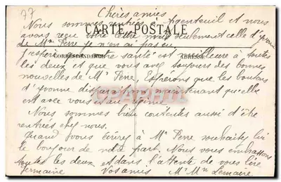 Gonchès — Portal Urzędu Miasta — Wydawnictwo P. Boulou, Saint-Quentin — Rewers
