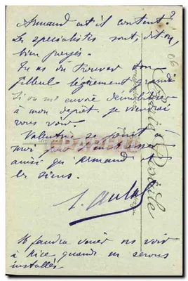 NICE — Pałac na Jeziorku podczas burzy — LL — Rewers