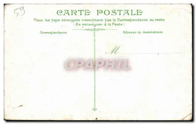 LILLE — Pomnik Generała Négrier — wydawca nieodczytelny — Rewers