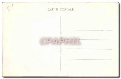 Reims — Escola Prática dos Meninos — Rue Felicœur — Verso