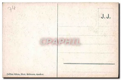 Aiguilles di Chamonix - Aiguilles di Charmoz viste dal Ghiacciaio del Gigante — J.J. 6220 — Verso