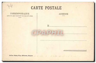 Col des Montets — Aiguille Verte — Chaîne des Aiguilles du Mont-Blanc — J.J. 2815 — Rewers