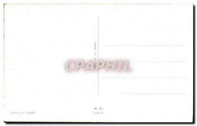 Róże – kompozycja kwiatowa – M.D. Paryż, seria nr 3280 — Rewers