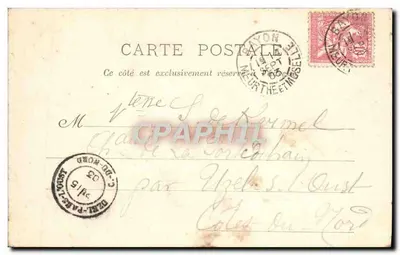 Baccarat - Torre dos Voués — Grand Bazar Parisien, Louis Apté, n°15 — Verso