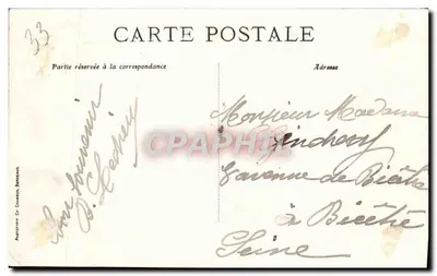 Bordeaux — Rada, Ogólny widok — C. B. — Rewers