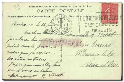 Bordeaux — Katedra św. Michała — BR. — 34. — Rewers