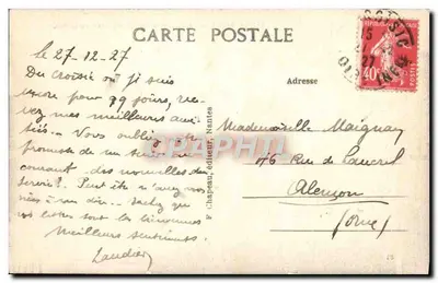 La Baule-sur-Mer (Loire-Inf) — Wejście na plażę — F. Chapeau, Nantes, n°172 — Rewers