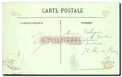 Trouville — De Brug van de Station — LL. n°36 — Achterkant