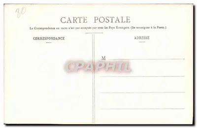 Amiens - Cathédrale - Tympans du Porche de la Vierge-Mère — L. Caron, phot.-édit., Amiens - Iso-bromure (Déposéé) n°336 — Verso