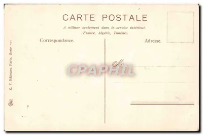 Bouquet de rosas — Desejos sinceros — K. F. Éditeurs, Paris, série 497 — Verso
