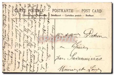Dreux (Eure-&-Loir) — A Igreja de São Pedro — Edit. Martin, n°29 — Verso