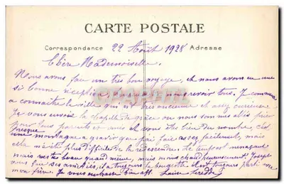 Honfleur — Katedra Najświętszej Maryi Panny Wniebowziętej — G. F. Le Havre — Rewers