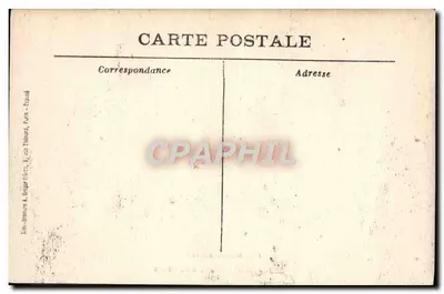 Fleurines — Rua de Senlis — Edit. Madame Frigault — Verso
