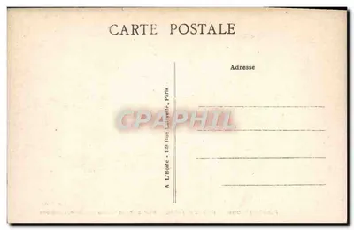 Fleurines (Oise) — Las Halatte — Ront-point i Poteau des Blancs-Sablons — L'Hôtele, Paris — Rewers