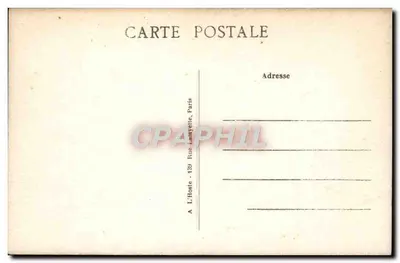 Fleurines (Oise) — Las Halatte, skrzyżowanie Belle-Croix — L'Hoste, Paryż — Rewers
