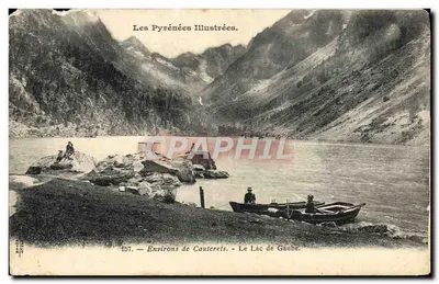 Pirineus Ilustrados — Regiões de Cauterets — Lago de Gaube — n°157