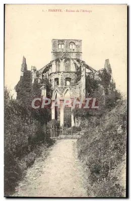 Hambye - Ruínas da Abadia — editor: C. Alion, n°1