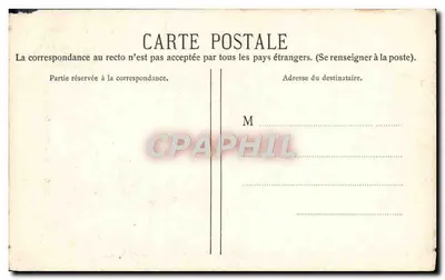 Bordeaux — Porta Pałacu — wydawca B. L. & Cie, nr 4 — Rewers