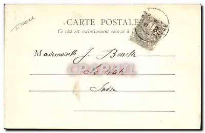 L'Hôtel de Ville — Viena, Indre — B.F. París — Reverso