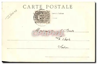 Grenoble — Route de Pont en Royans. Les Grands Goulets — éditeur non visible — Verso