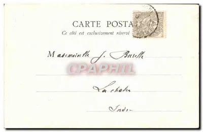 Kaplica św. Huberta — Amboise — B.F. Paris — Rewers