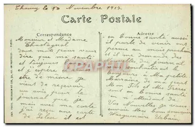 Crapeaumesnil (Oise) — Ruínas da Igreja — Visé Paris N° 931 — Verso