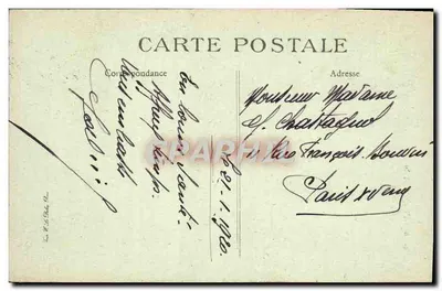 Saint-Quentin — Bursa — H. Vaché, fot. i wyd., Saint-Quentin — Rewers